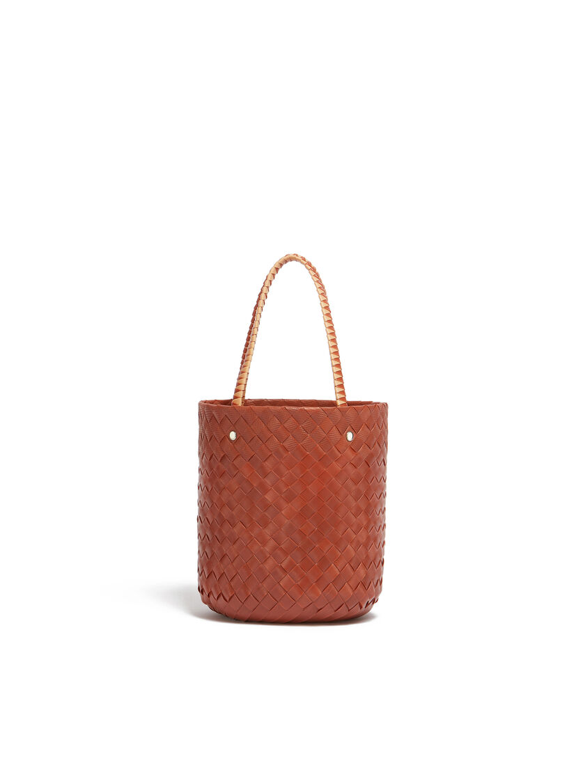 ピーチ フラワー MARNI MARKET バケットバッグ - ショッピングバッグ - Image 3