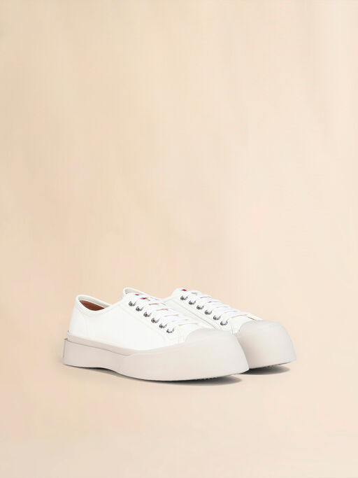 White nappa leather Pablo sneaker - Sneakers
