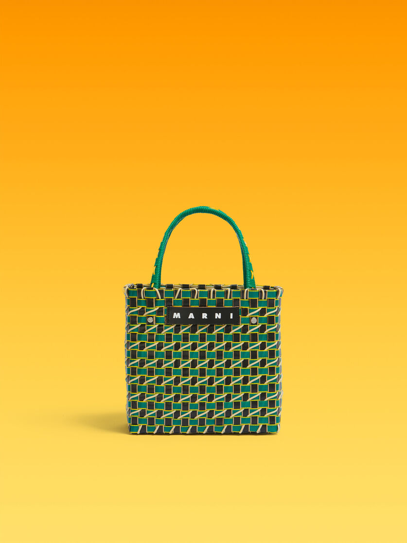 ブラウン MARNI MARKET Diagonal Cable ミニ バスケットバッグ - ショッピングバッグ - Image 1