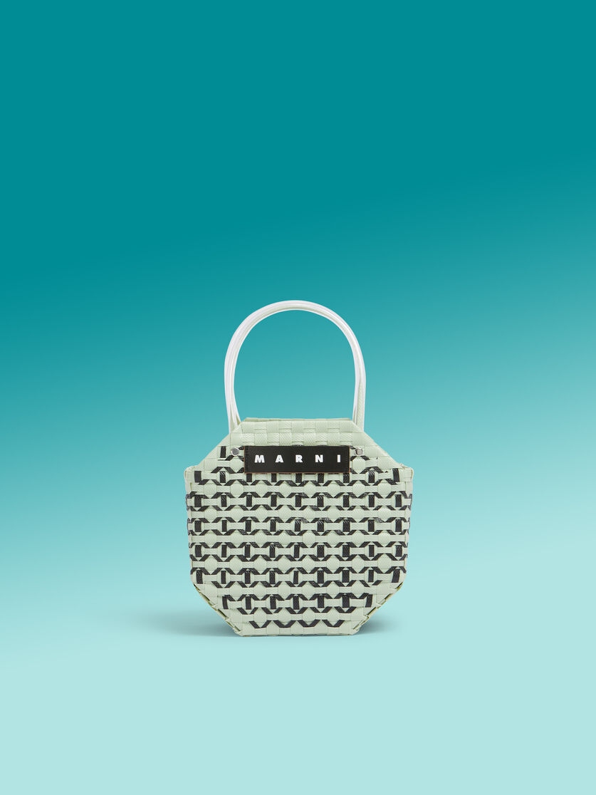ライトブルー MARNI MARKET オクタゴナルバスケットバッグ - ショッピングバッグ - Image 1
