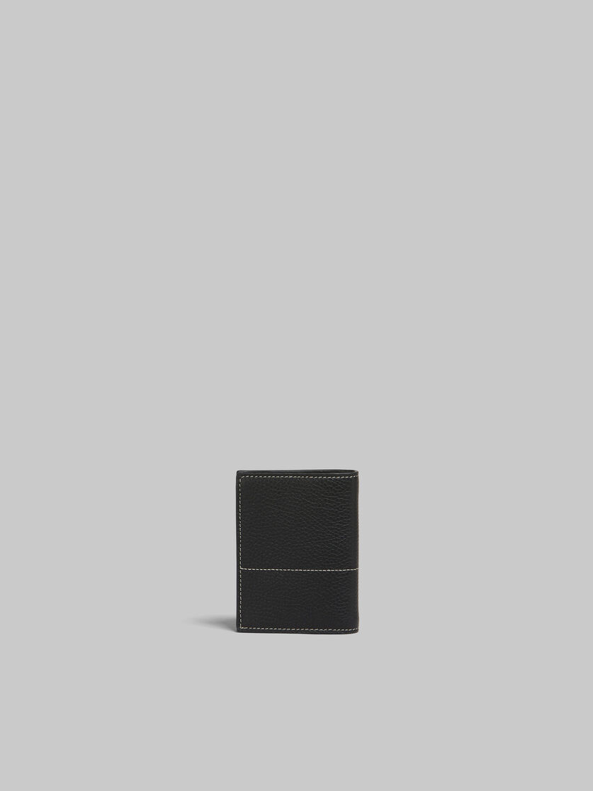 Portacarte bi-fold in pelle nera - Portafogli - Image 3