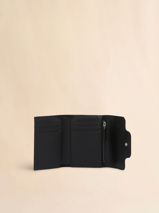 Silver leather Trunkaroo trifold wallet - Wallets