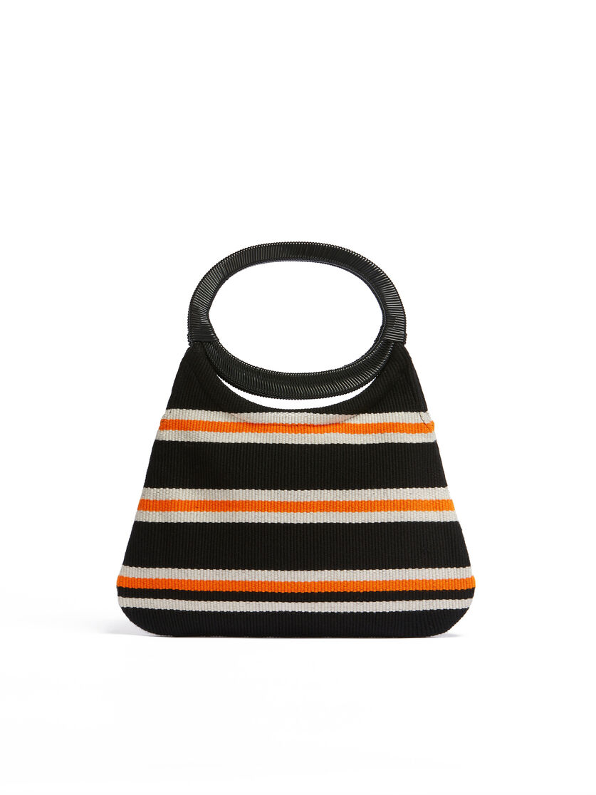 MARNI MARKET bag in multicolor striped cotton - Bags - Image 3