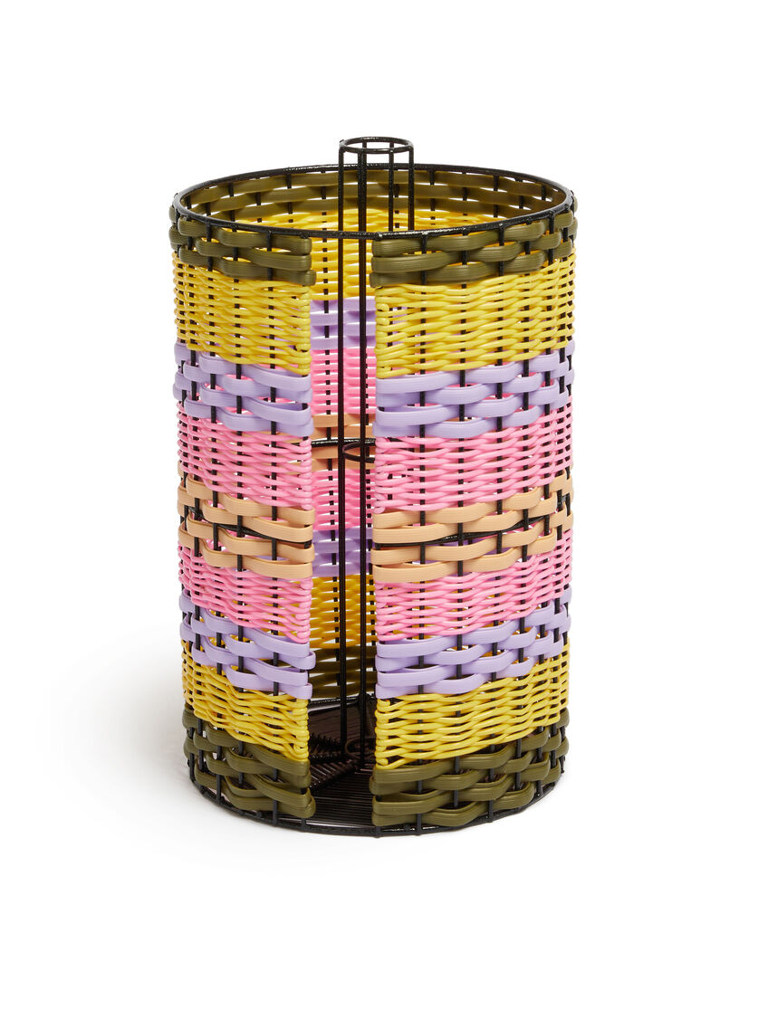 ピンク パープル Marni Market ウーブン キッチンロールホルダー - ファッション小物 - Image 4