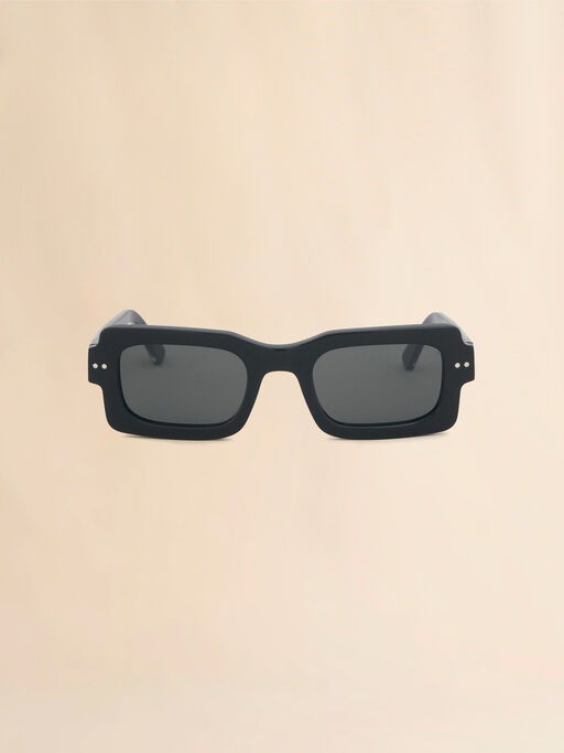 Black acetate LAKE VOSTOK sunglasses - Optical