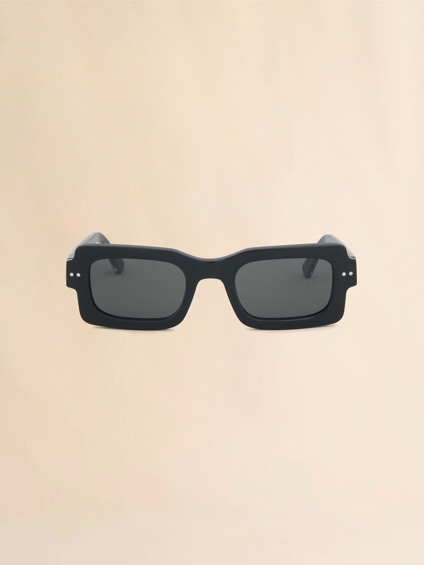 Black acetate LAKE VOSTOK sunglasses - Optical - Image 1