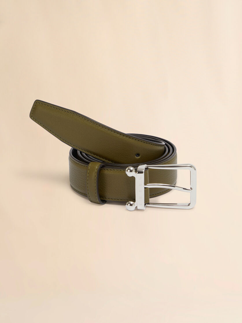 Black leather Trunkaroo belt - Belts - Image 2