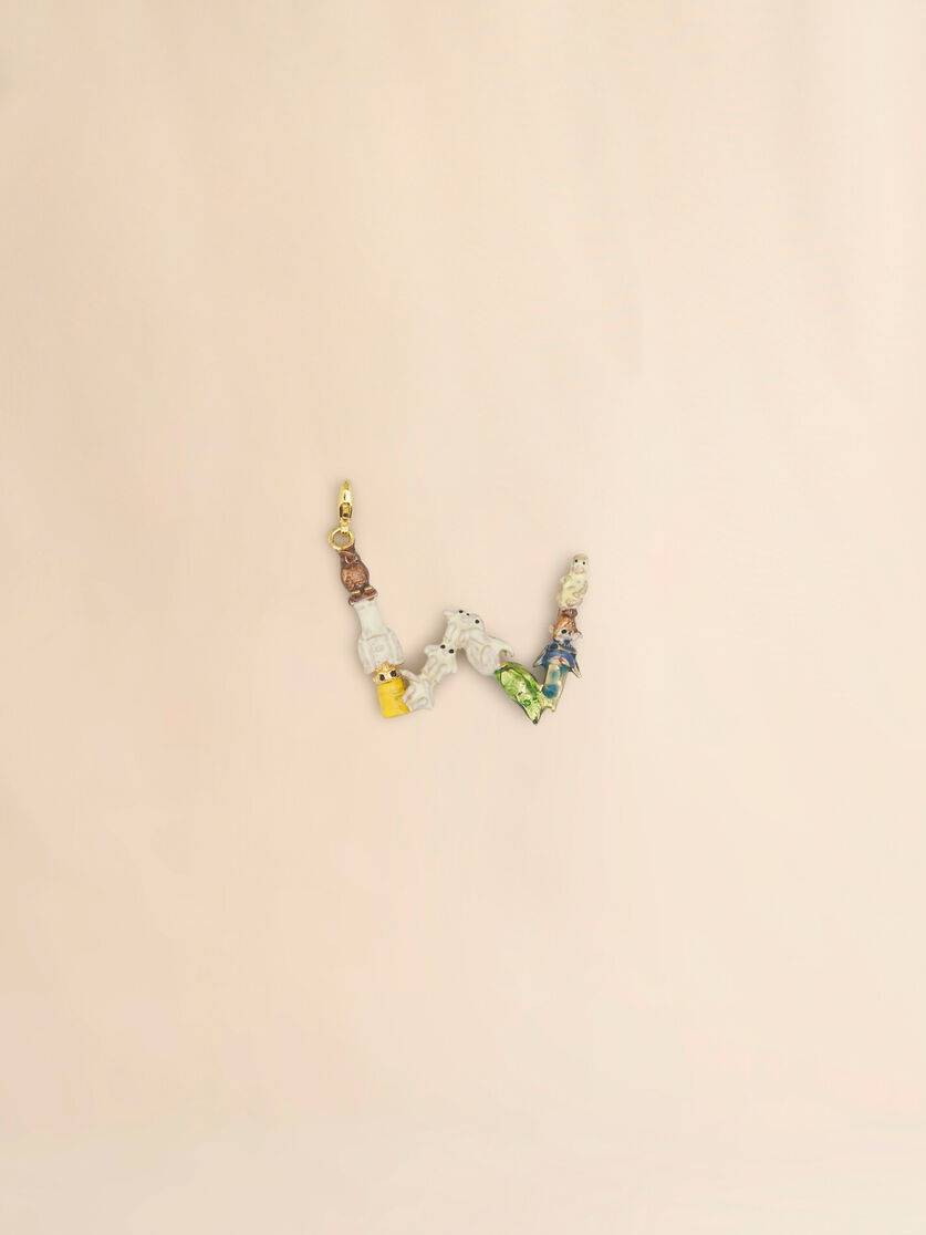 Marni Alphabet "W" 참 - 네크리스 - Image 1