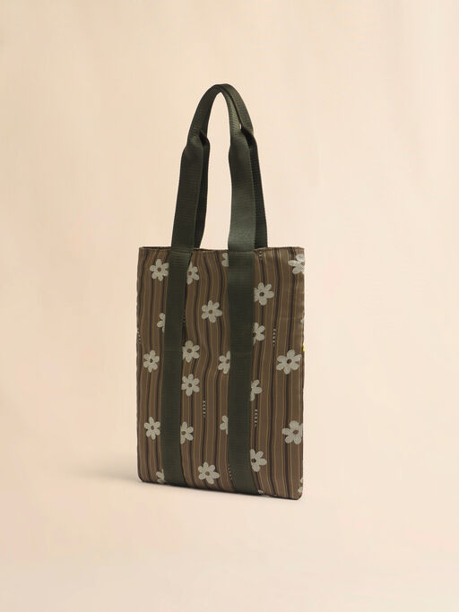 Brown cotton tote bag - Shopping Bags