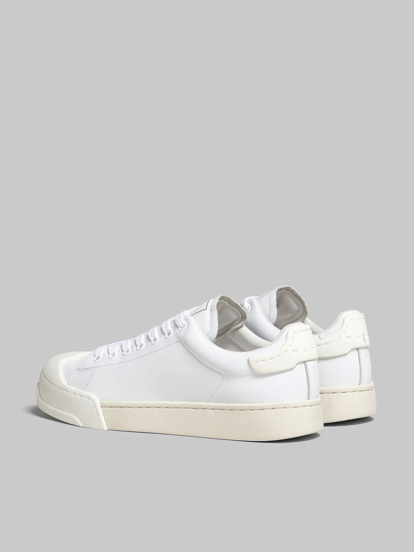Dada Bumper sneaker in white and yellow leather - Sneakers - Image 3