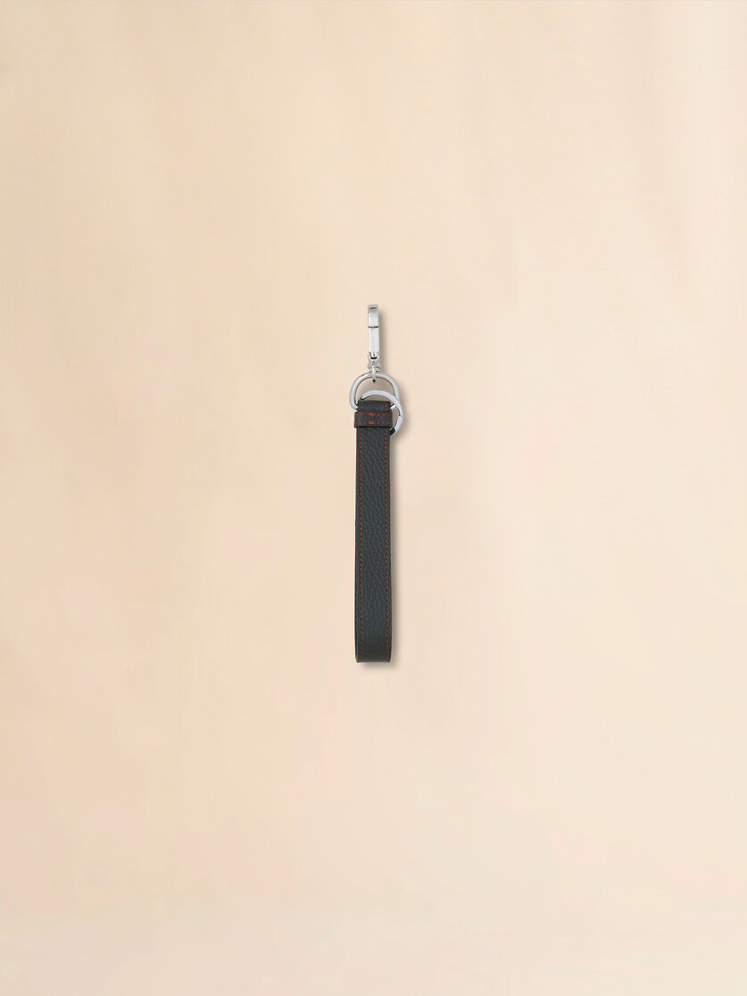 Black leather keyring - Key Rings - Image 2