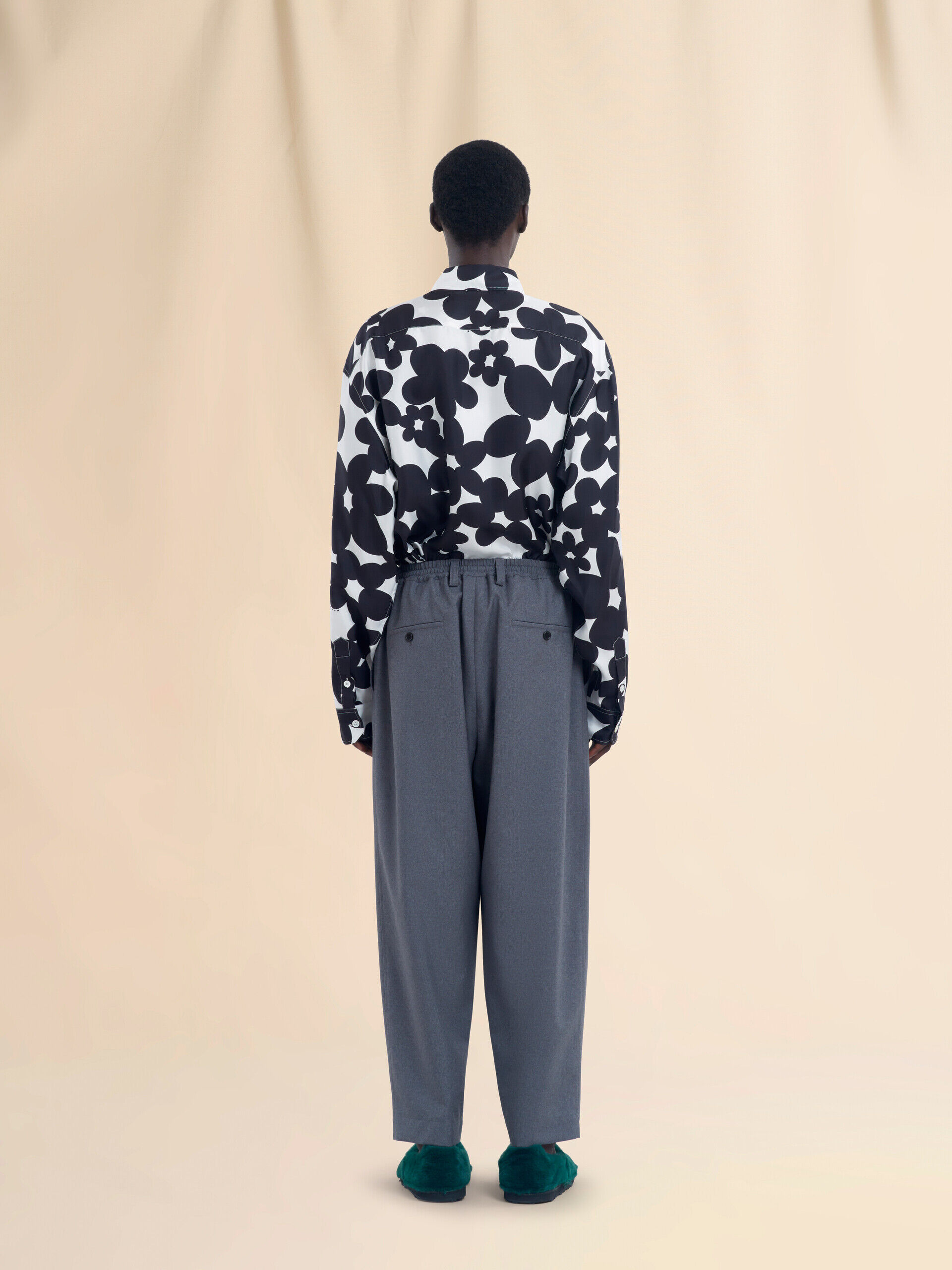 MARNI - 【ラスト1点】TROPICAL WOOL PANTS / トロピカルウール