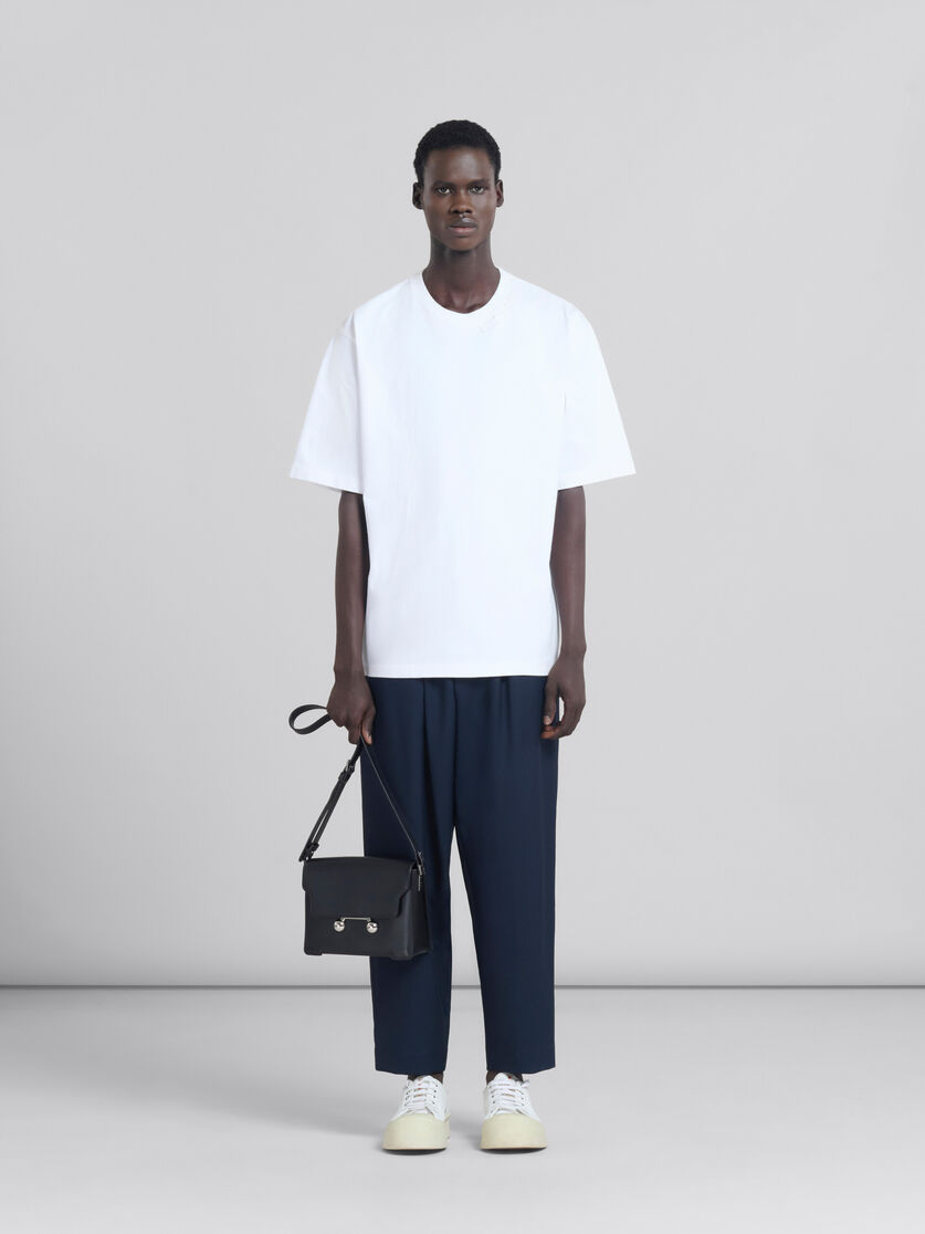 ブラック レザー製 Trunkaroo ミディアムショルダーバッグ | Marni