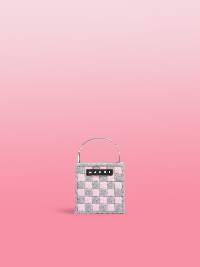 ブルー ブラウン MARNI MARKET チェッカーボード Otherバッグ - ショッピングバッグ - Image 1