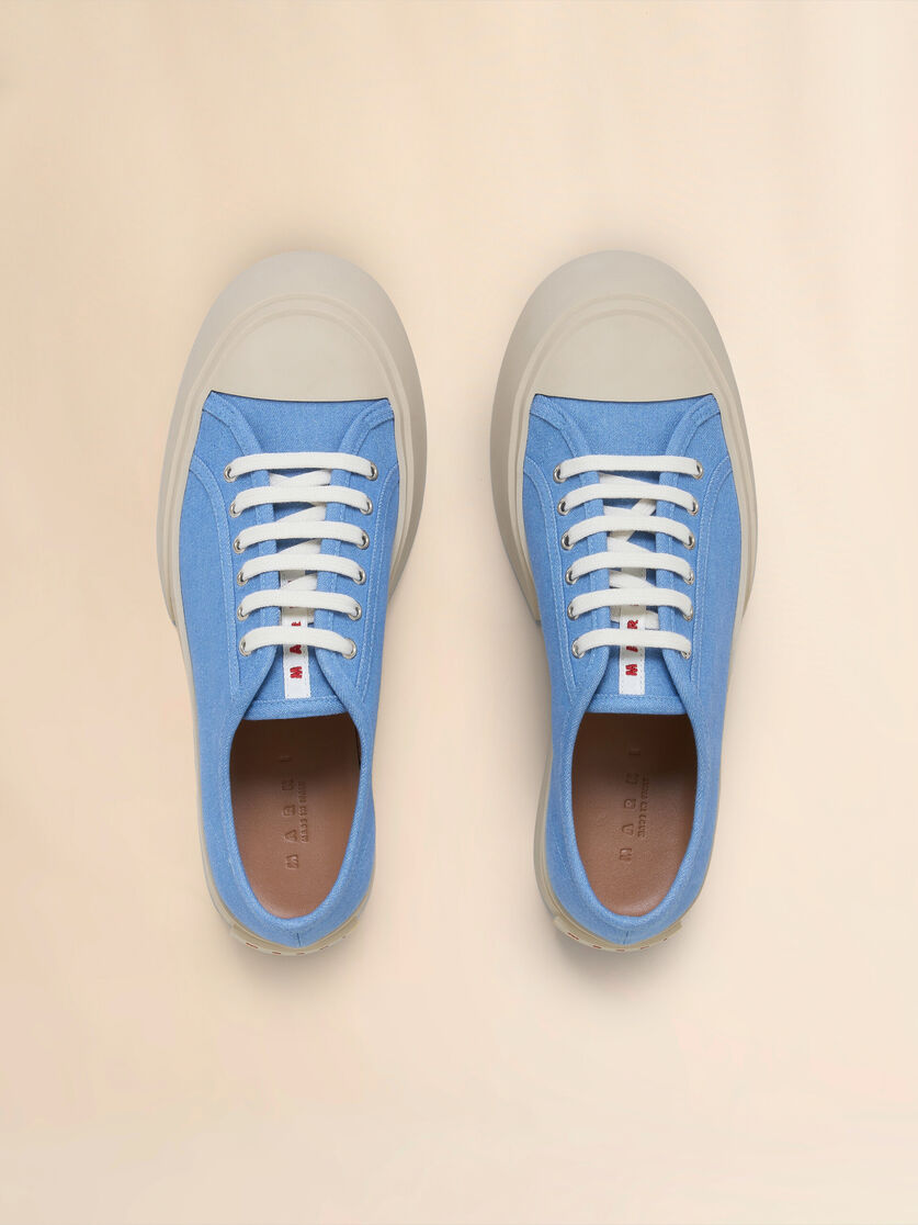 Light blue denim Pablo lace-up sneaker - Sneakers - Image 4