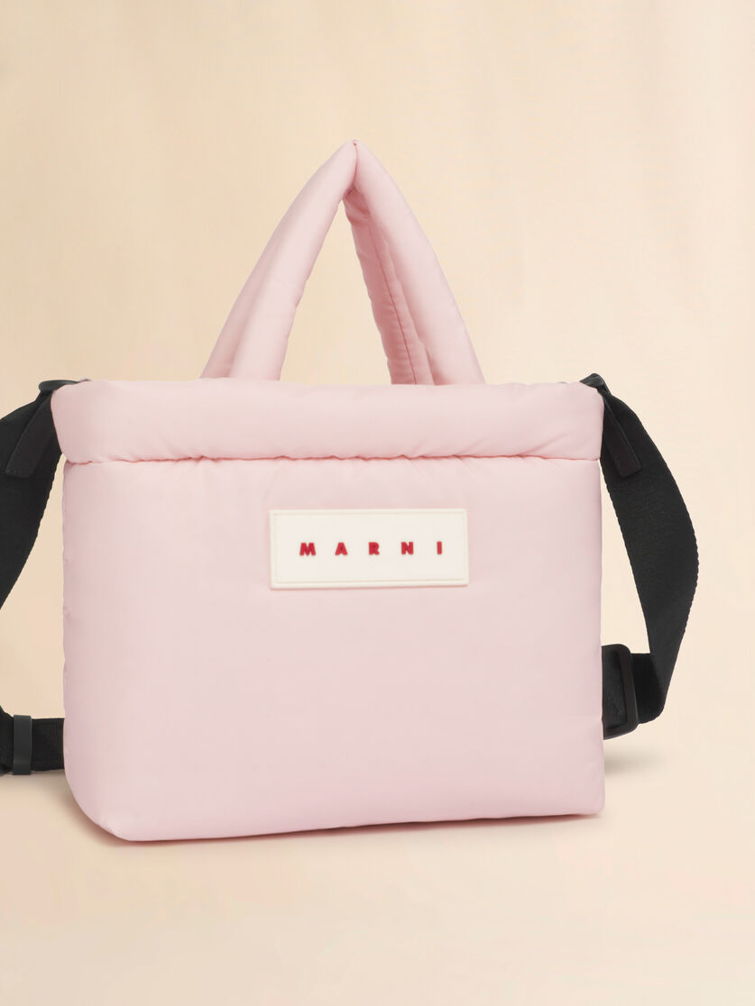 ピンク Puff E/W トートバッグ, Image 5