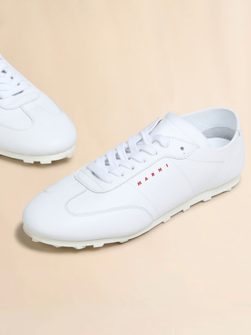 Black nappa leather Softy Soccer sneaker - Sneakers - Image 4