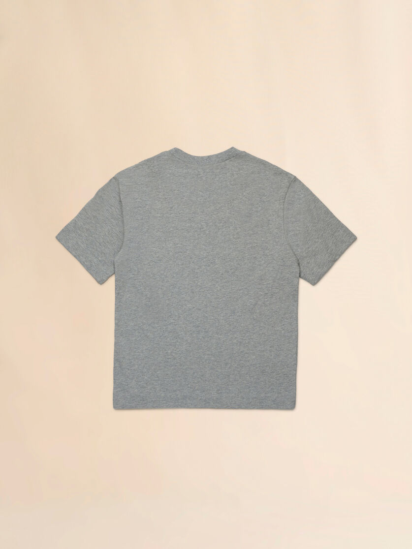 ロゴ入りコットンTシャツ オフホワイト - Tシャツ - Image 2