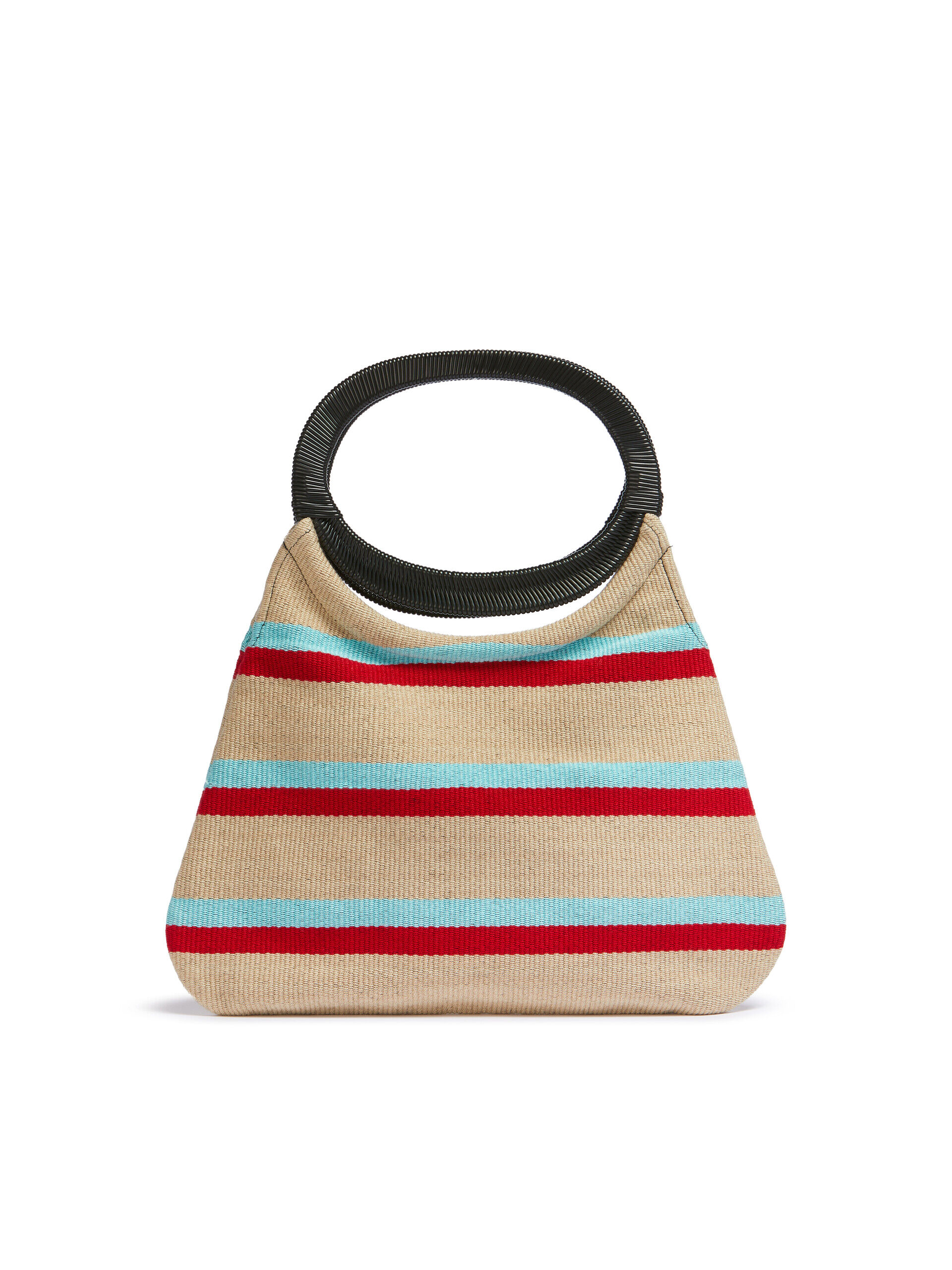 ベージュ ストライプ MARNI MARKET Boat バッグ | Marni