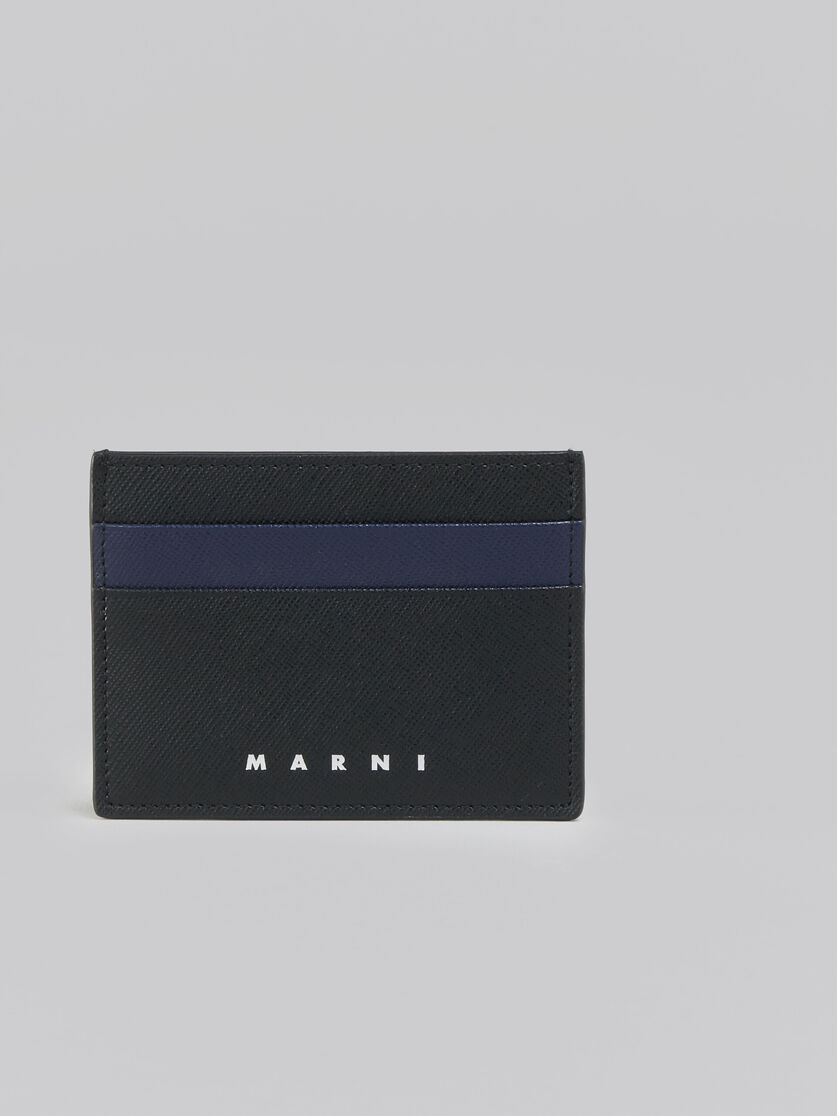 Cream saffiano leather cardholder - Wallets - Image 4
