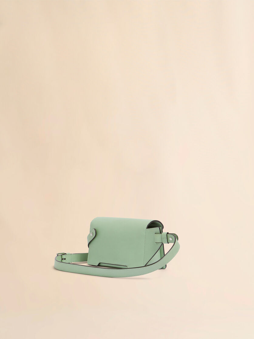 Borsa a tracolla Trunkaroo in pelle blu scuro - Marsupi - Image 3