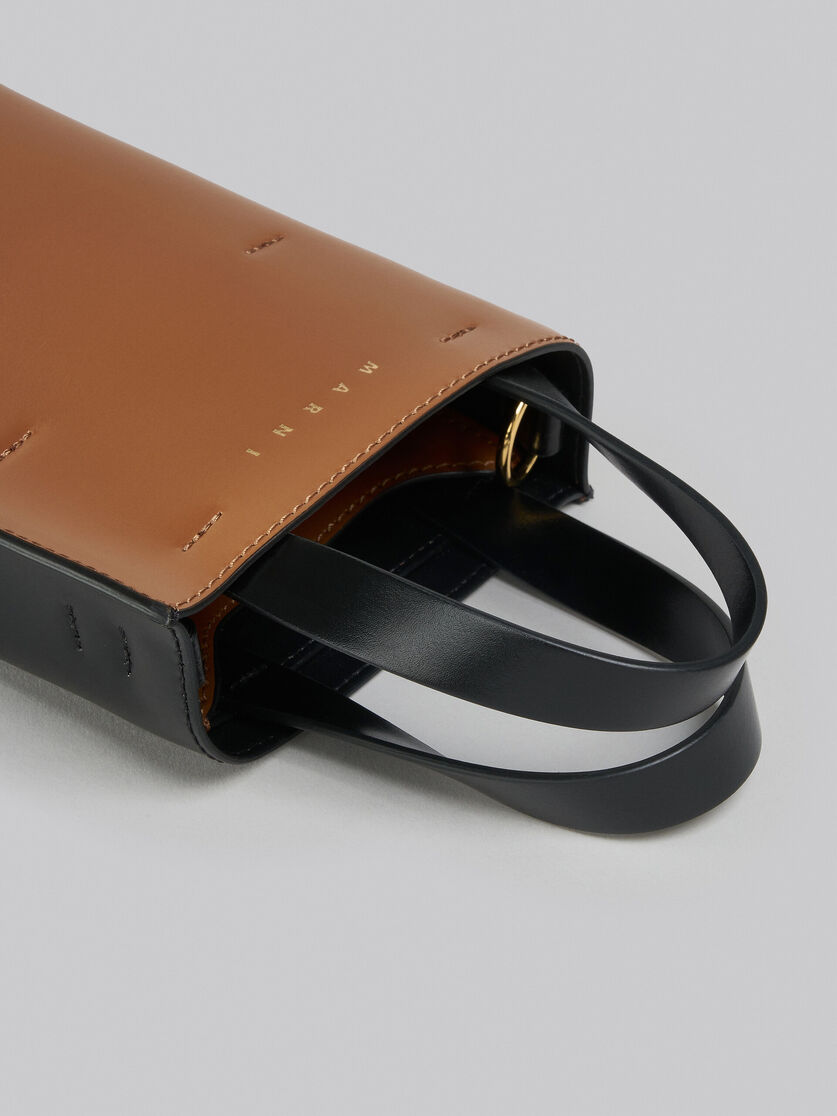 MARNI MUSEO nano 2wayBLACK/BROWN