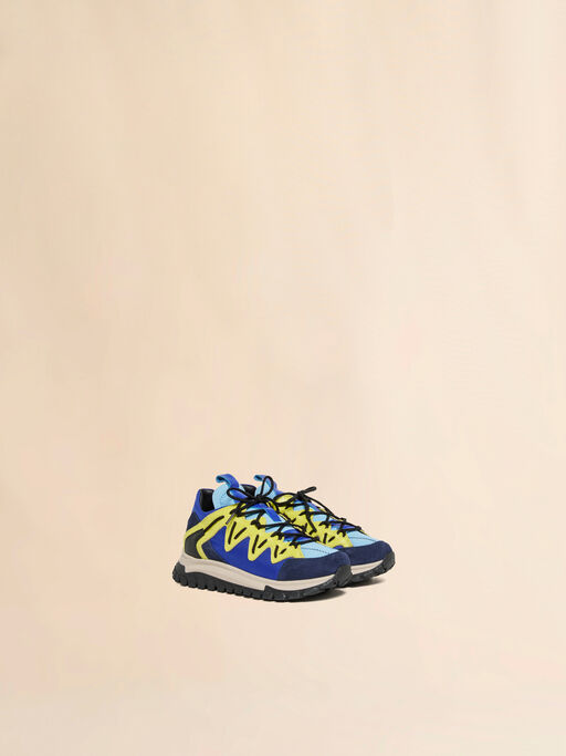 Blue hiking-style sneaker - Sneakers