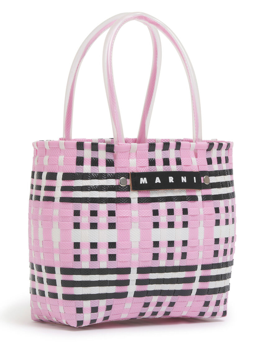 グリチーネ MARNI MARKET CHECK BASKET - ショッピングバッグ - Image 4