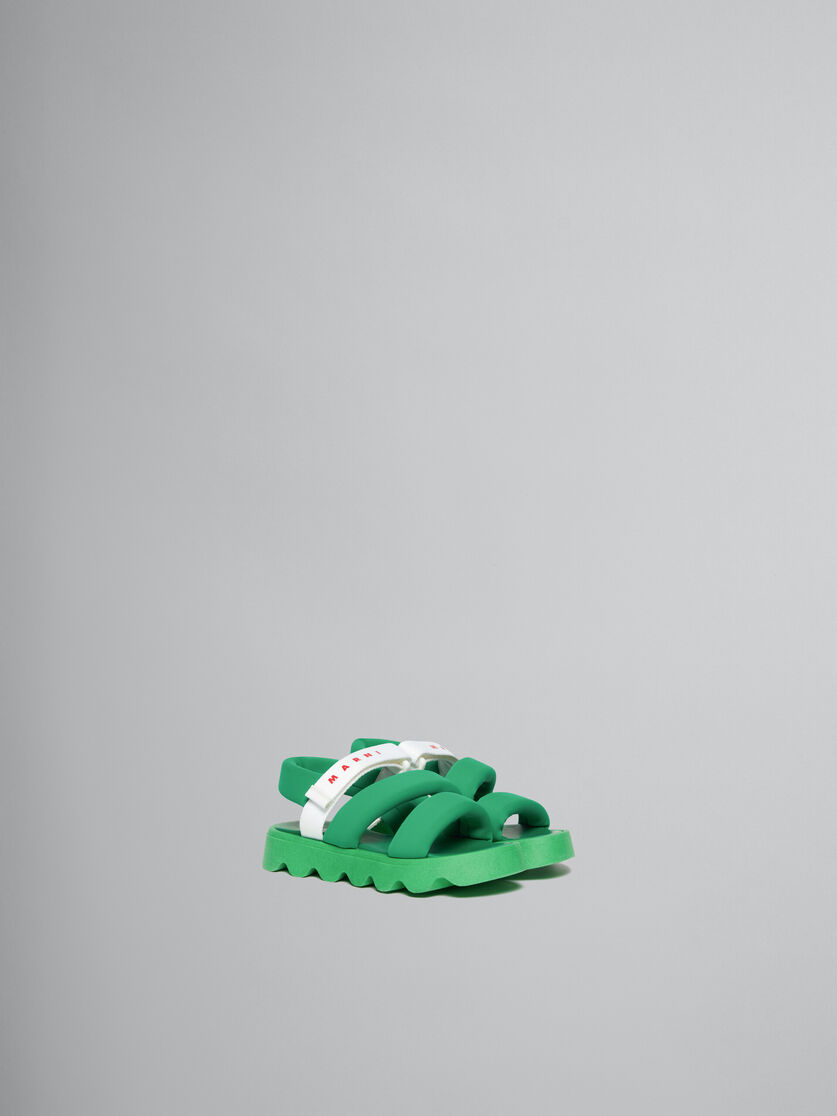 Sandales matelassé vert - ENFANT - Image 2