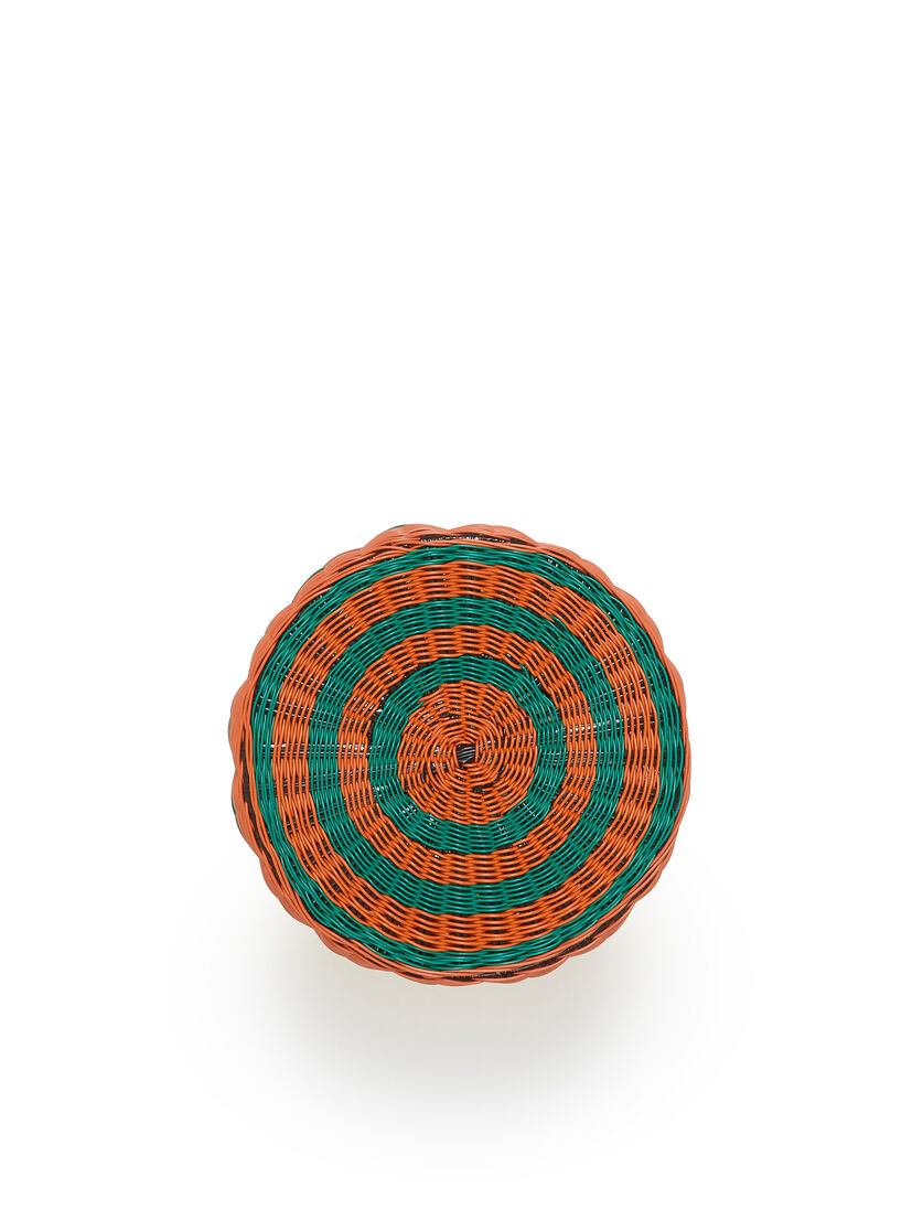 オレンジ MARNI MARKET ウーブンケーブルスツール, Image 4