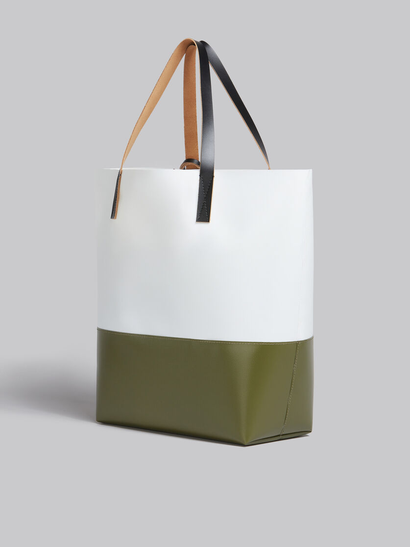 Tribeca shopping bag in blue and black - Shopping Bags - Image 3