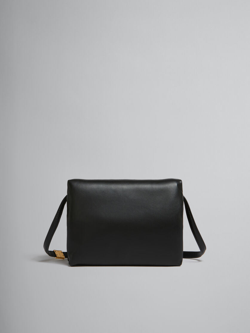 Black leather Prisma pouch - Pochettes - Image 1
