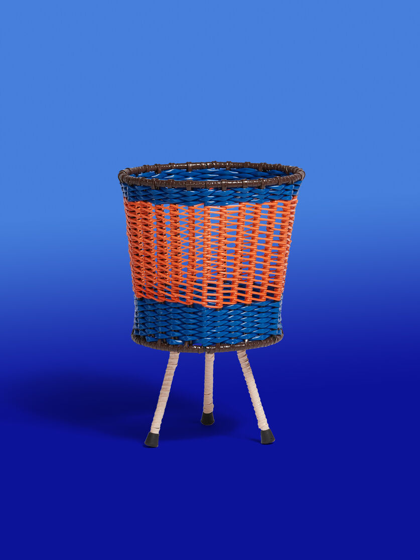 Orange MARNI MARKET woven cable plant stand - Accessories - Image 1