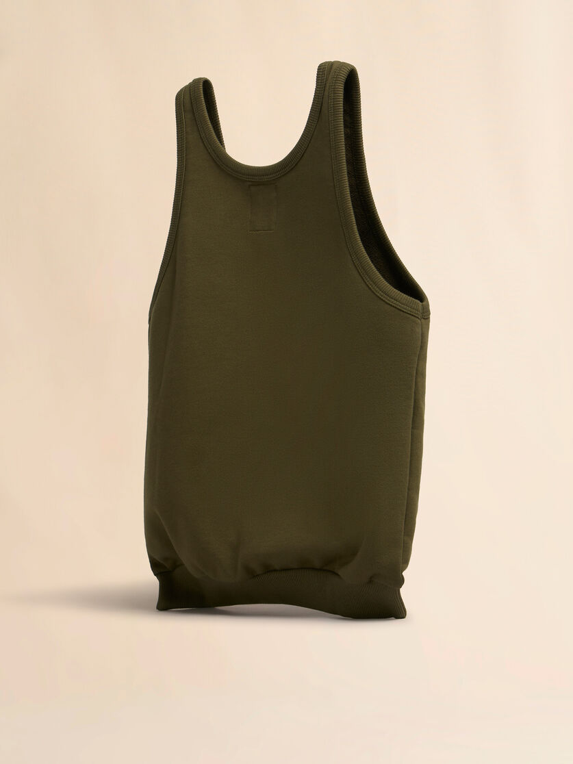 Deep green small Tank bag - Shopping Bags - Image 3