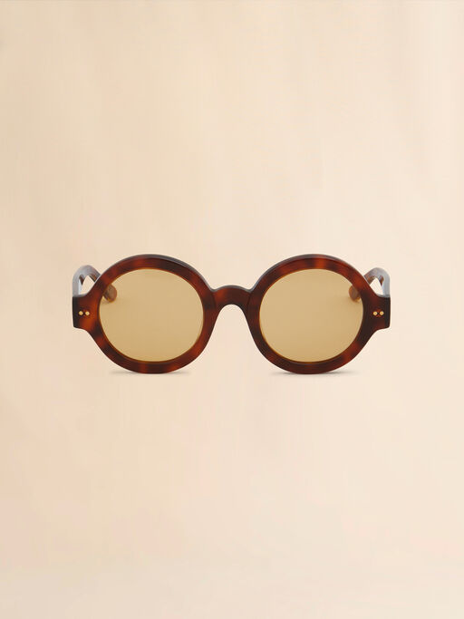 Nakagin Tower havana sunglasses - Optical