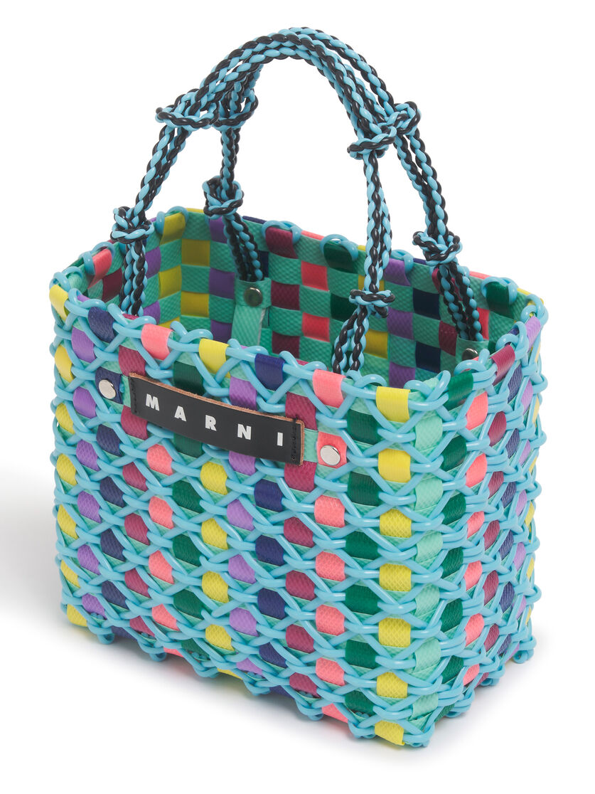 レイン MARNI MARKET CAKE BASKET MINI - ショッピングバッグ - Image 4
