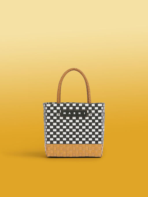 ローシェンナ MARNI MARKET TAXI BASKET MINI - ショッピングバッグ