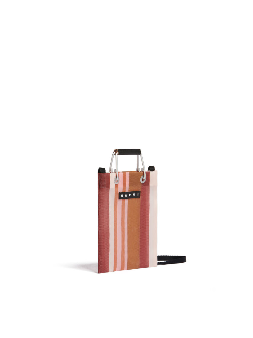 インディアンレッド MARNI MARKET MINI SHOULDER STRIPE BAG | Marni 