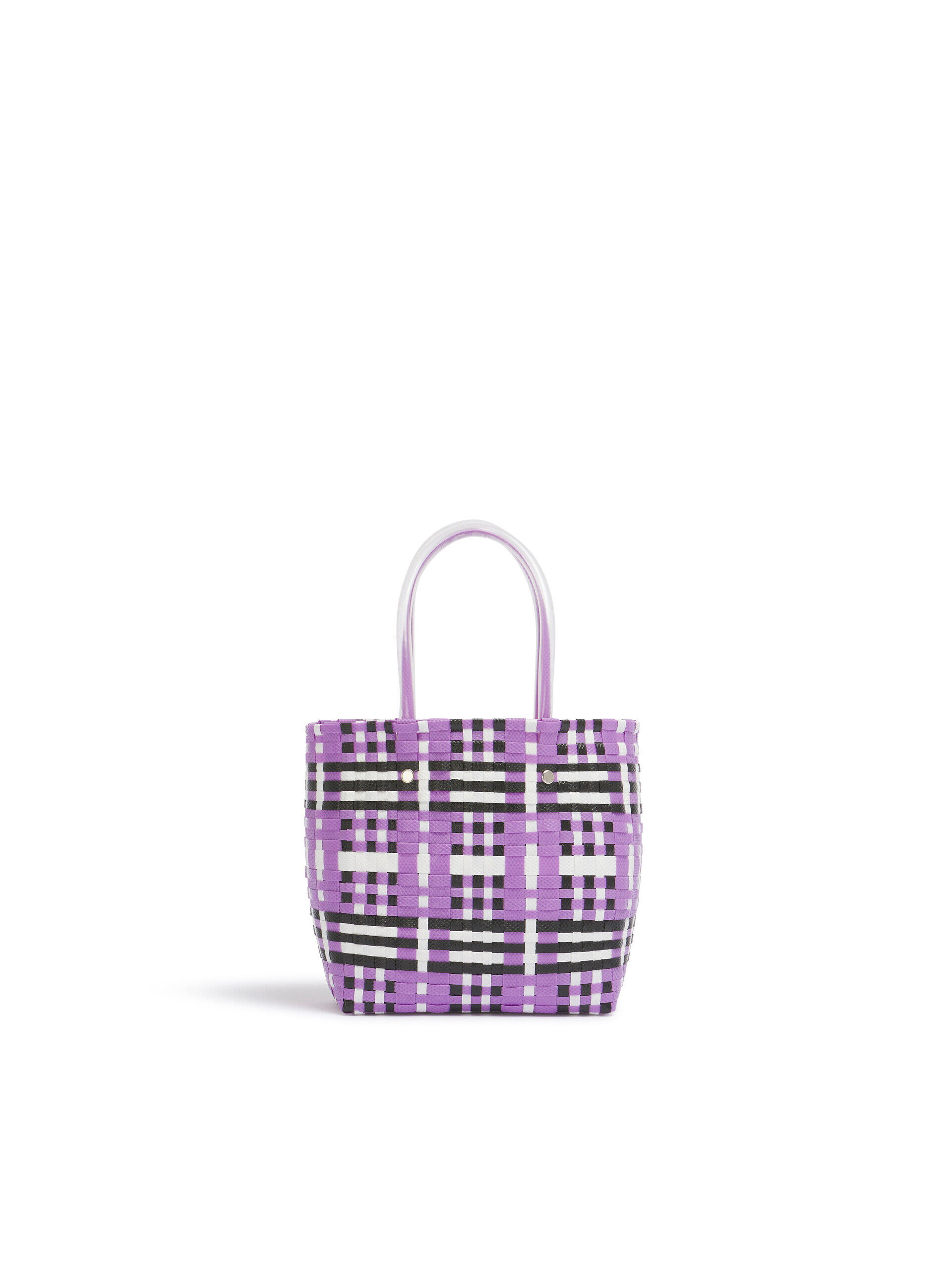 ダークバイオレット MARNI MARKET CHECK BASKET | Marni
