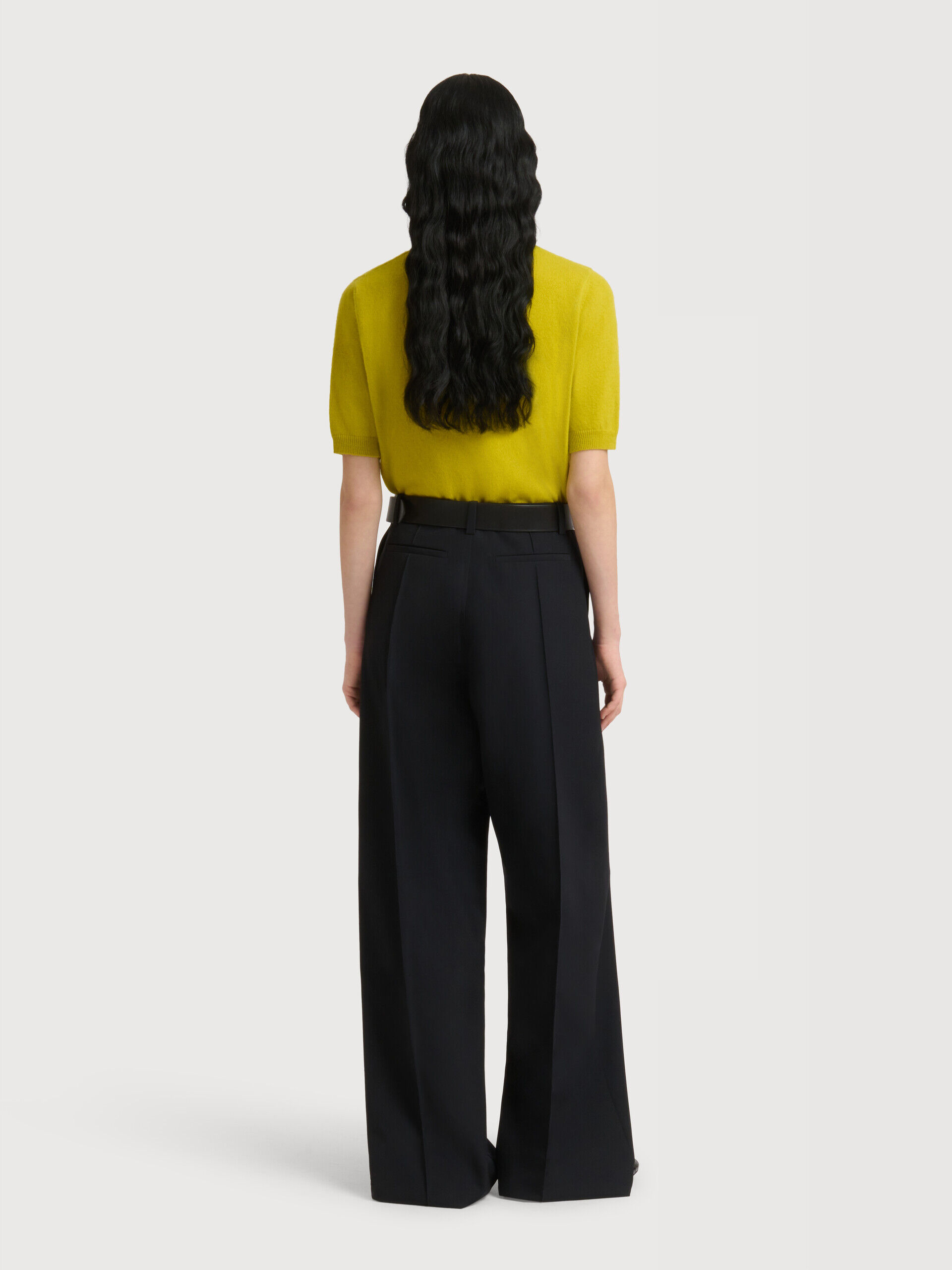 MARNI マルニ Black Side Stripe Trousers 44 Women's Trousers and Shorts | Official Online Store | Marni