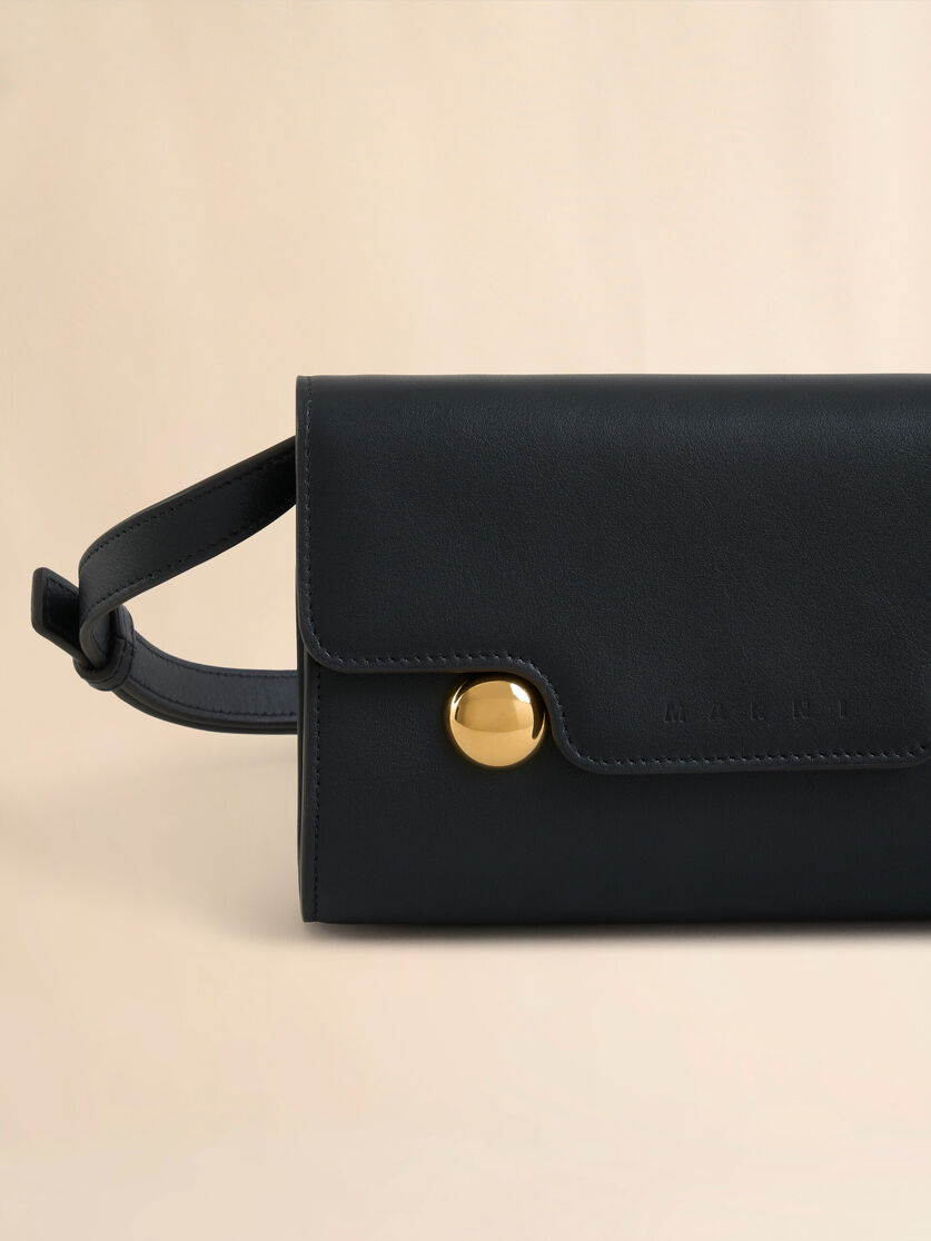 Light brown leather Trunkaroo clutch - Pochettes - Image 4