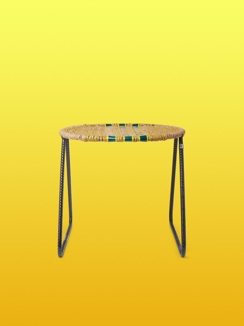 Sgabello-tavolino MARNI MARKET azzurro - Arredamento - Image 1