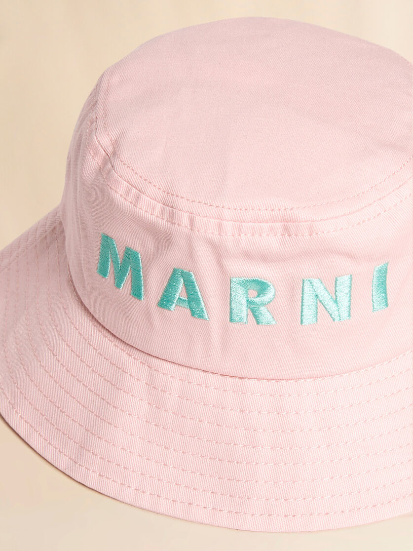 Yellow fisherman hat with logo - Caps - Image 3