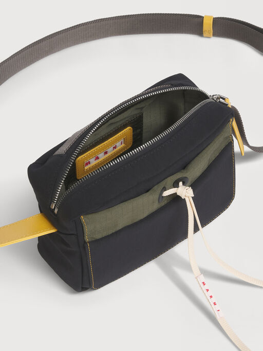 Black technical fabric camera bag - Shoulder Bags
