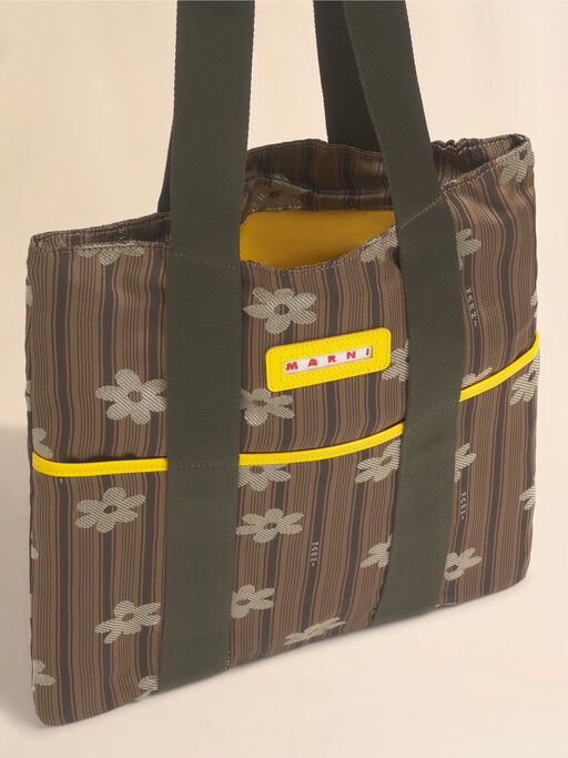 Brown cotton tote bag - Shopping Bags