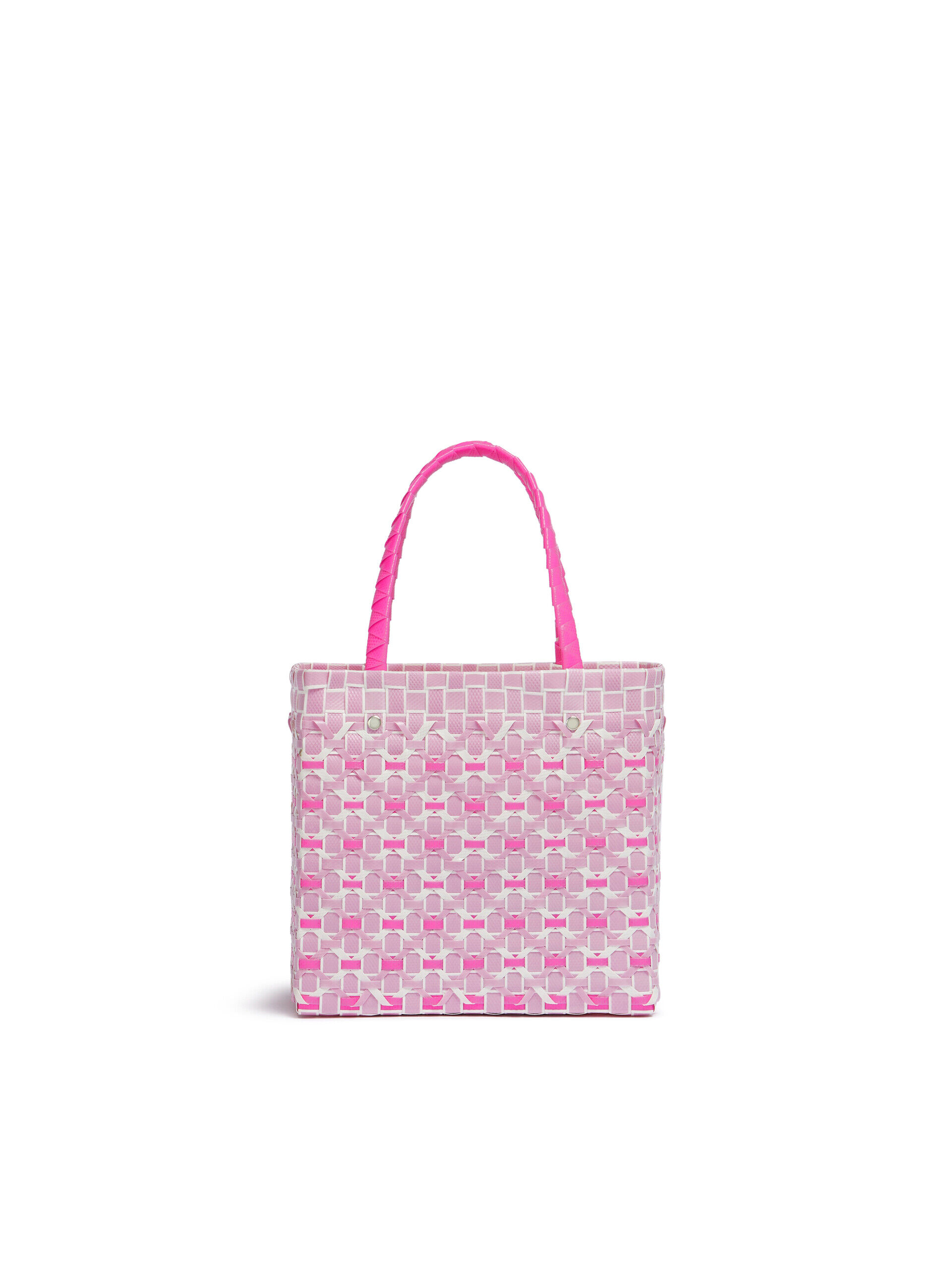 ピンク MARNI MARKET Criss-Cross ミニ バスケットバッグ | Marni