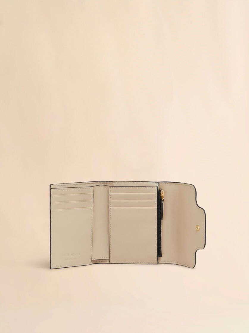 Silver leather Trunkaroo trifold wallet - Wallets - Image 2