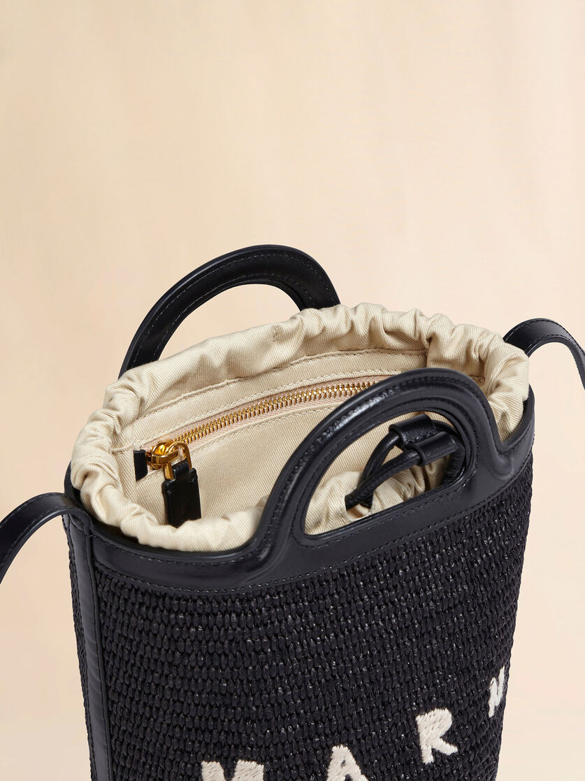 ブラウン  TROPICALIA BASKET BAG SMALL - ショルダーバッグ - Image 4