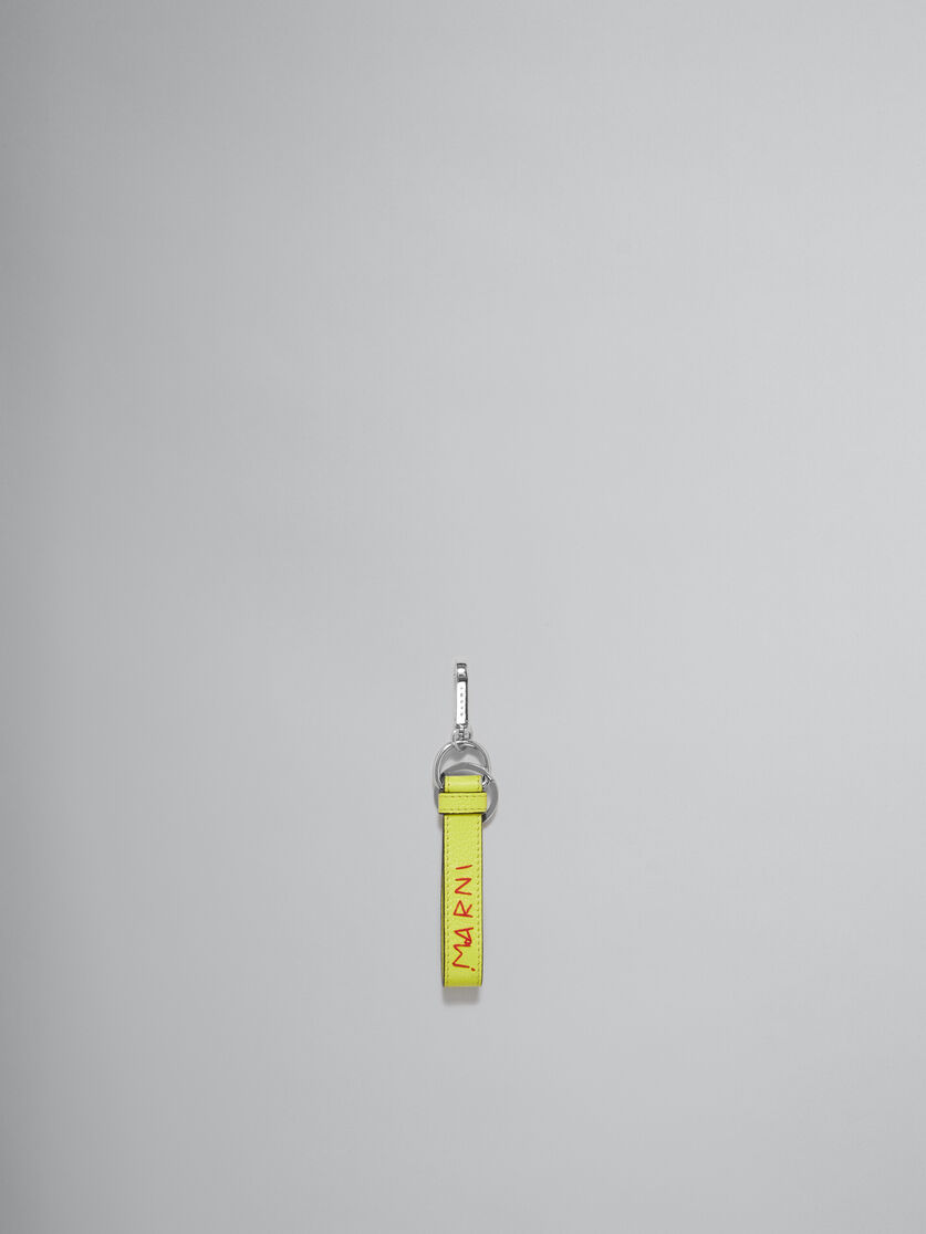 ピンク　レザー メンディング キーホルダー - キーホルダー - Image 1