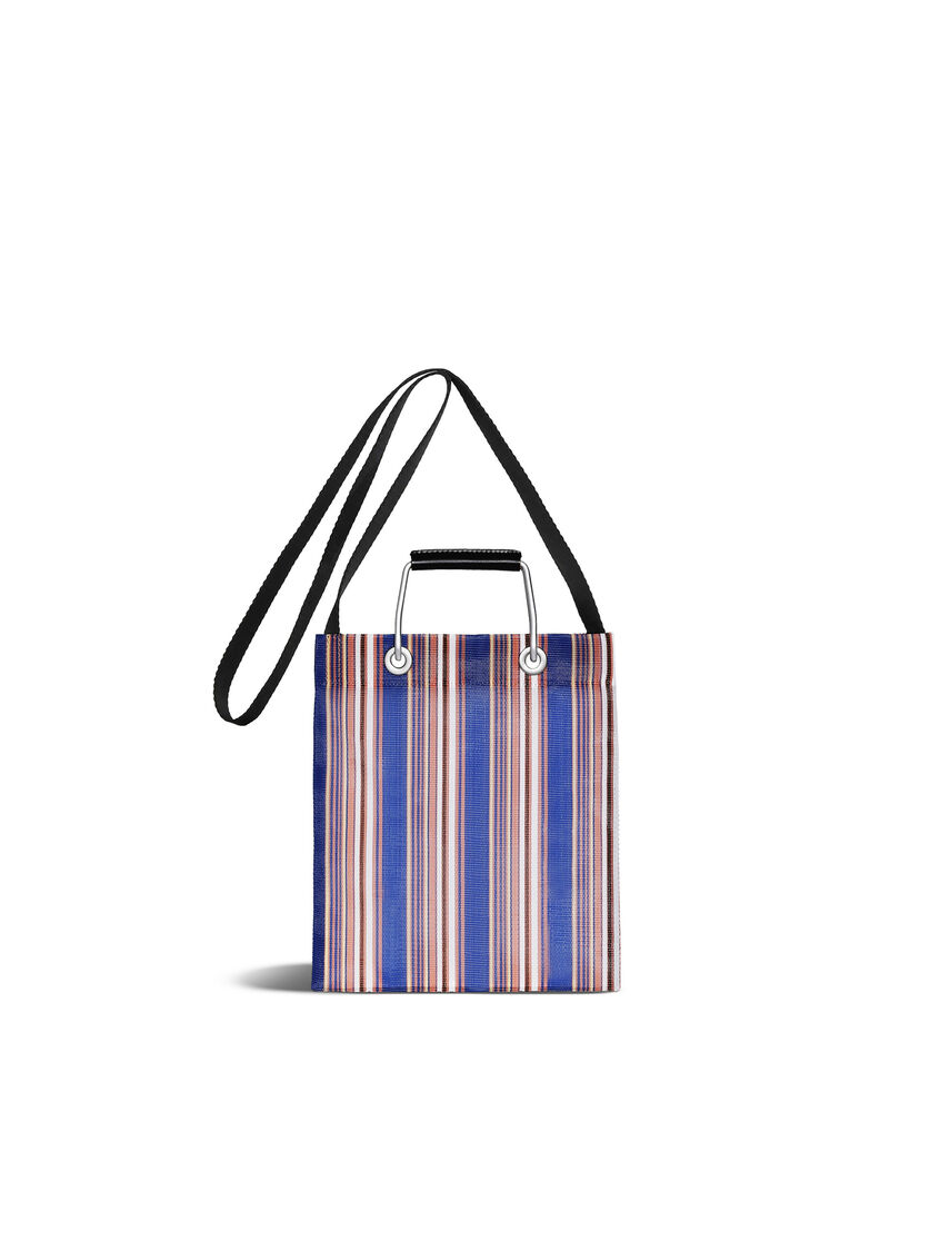 グリーンブルー(ターコイズ) MARNI MARKET STRIPE MINI SHOULDER BAG - ハンドバッグ - Image 2